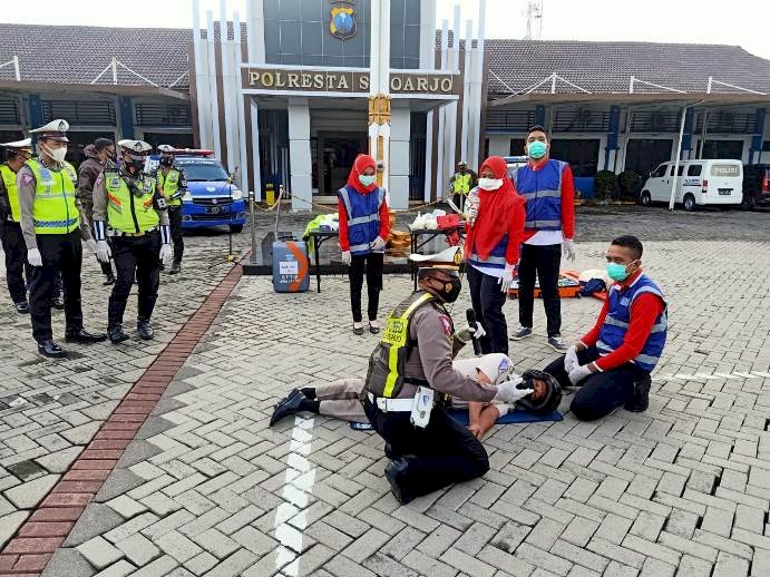 SatLantas Polresta Sidoarjo Adakan PPGD