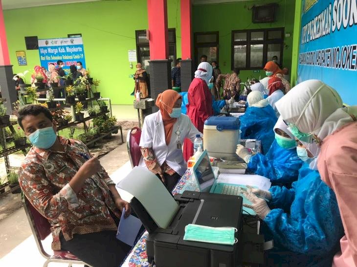 Mojokerto Mulai Vaksinasi Covid 19