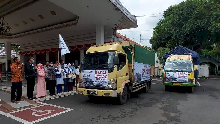 42 Ton Sembako Dikirim ke Korban Banjir Kalsel