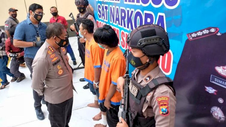 Dua Residivis Pengedar Narkoba Dibekuk Polisi