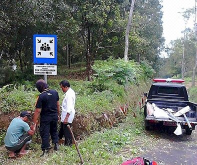 BPBD Siapkan Jalur Evakuasi Gunung Raung