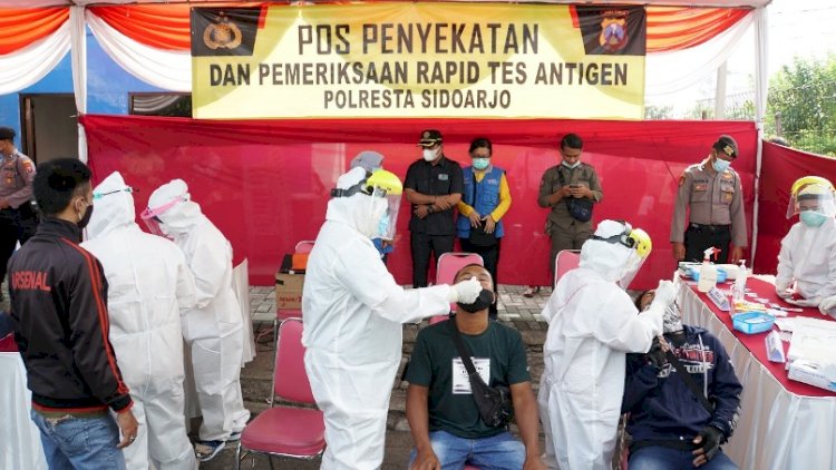 Sidoarjo Genjot Rapid Antigen