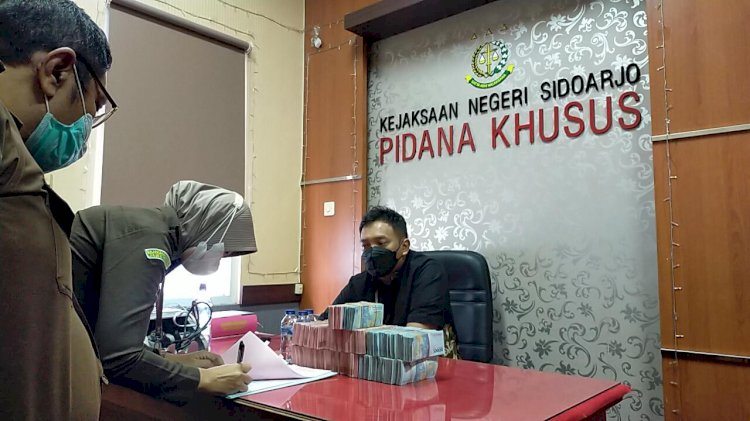 Keluarga Terdakwa Mantan Kades Kembalikan Kerugian Negara