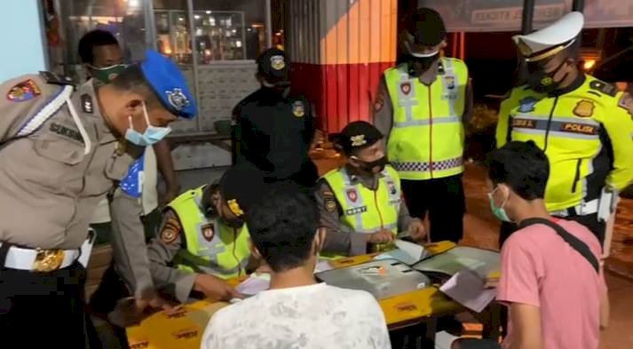 Satgas Covid-19 Sidoarjo Gencarkan Razia Jam Malam