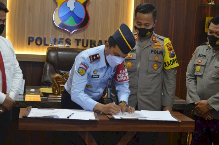 Polres dan Lapas Tuban Jalani Kerjasama Peningkatan Keamanaan