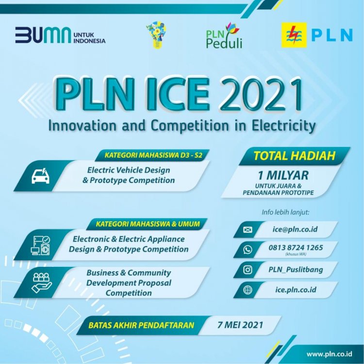 PLN Dorong Inovasi Kelistrikan Dalam ICE 2021