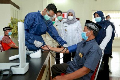 Banyuwangi Kebut Vaksinasi Ribuan Calon Jemaah Haji