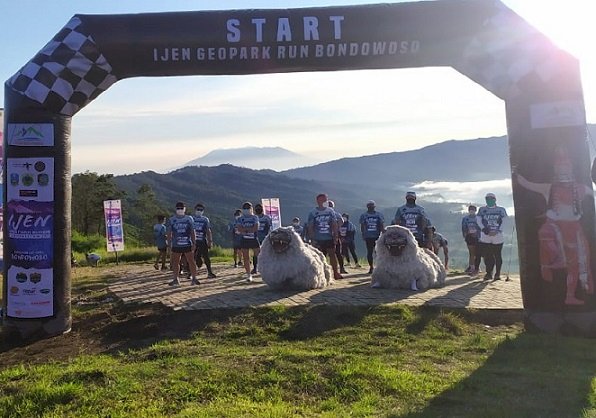 Pemkab Bondowoso Gelar Ijen Geopark Run Exibition Dalam Menyukseskan Ijen Geopark