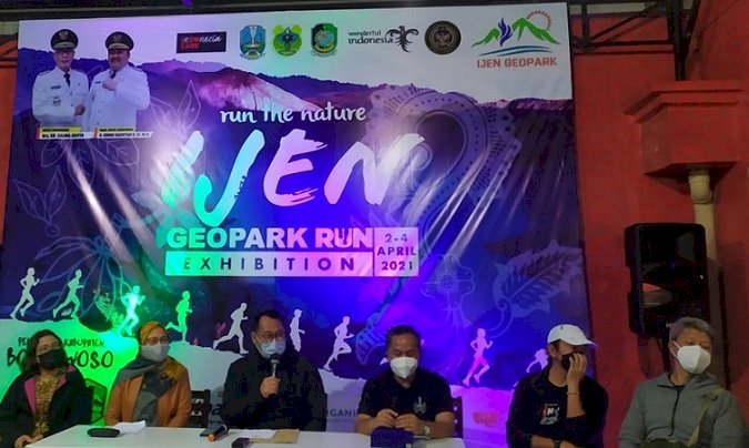 Gelaran Ijen Geopark Run Exhibition Jadi Ajang Promosi