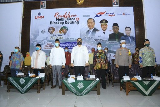 Walikota Probolinggo dan Tokoh Agama Nobar Film “Jejak Langkah 2 Ulama”