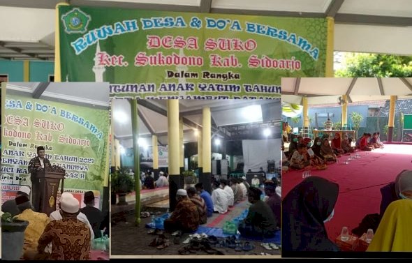 Wabub Sidoarjo Hadiri Ruwah Desa Suko Legok