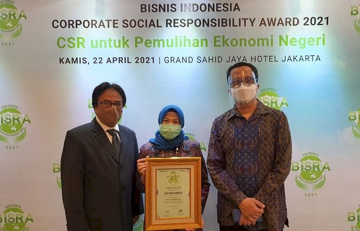 Ajang BISRA Award 2021, PLN Raih Penghargaan Platinum