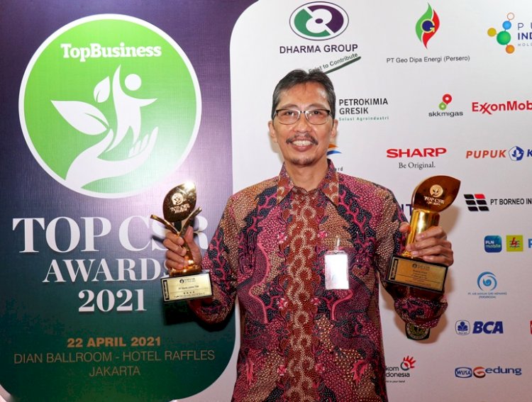 Bank Jatim Sabet Dua Penghargaan Top CSR Awards