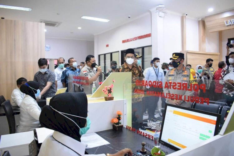 Polresta Sidoarjo Luncurkan Layanan Satu Atap MMPP