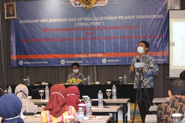 Percepat Pengaduan, Inspektorat se-Jatim Dikumpulkan, Ombudsman Bentuk Pejabat Penghubung