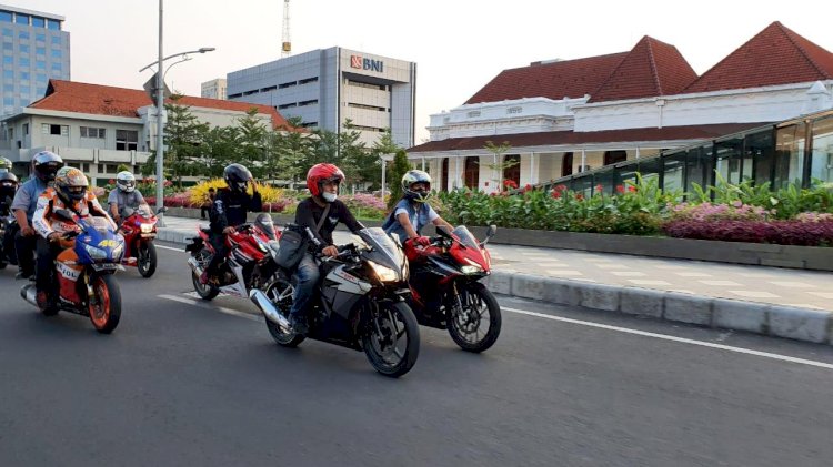 30 Anggota Komunitas Honda Riding Bersama