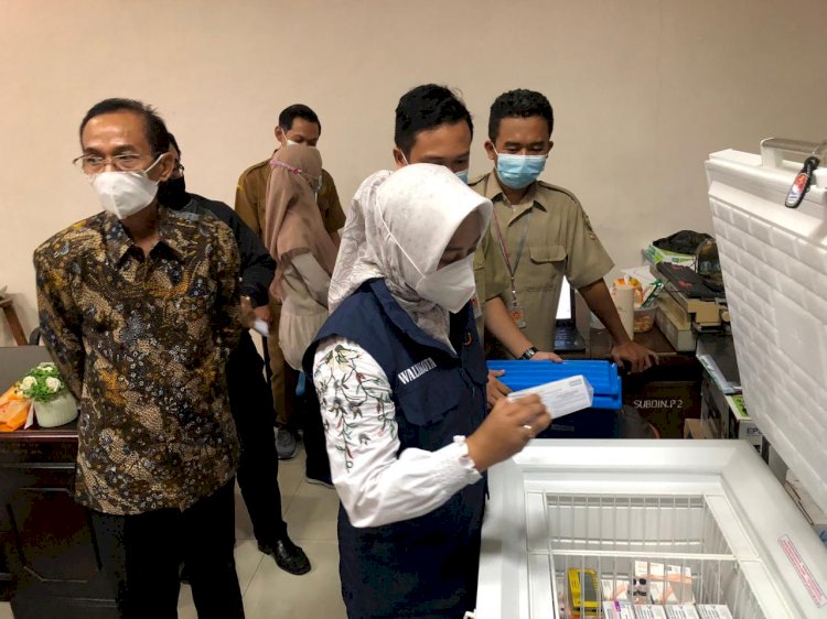 Capaian Vaksinasi di Kota Mojokerto 70 Persen