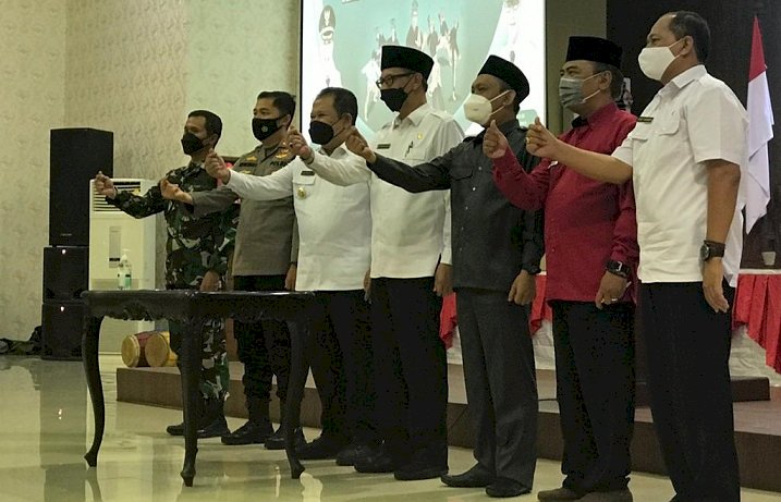 30 Perguruan Pancak Silat Jember Teken Komitmen,Jaga Kerukunan, Ketertiban dan Keamanan