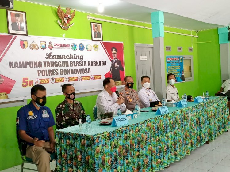 Bondowoso Punya Kampung Tangguh Bersih Narkoba