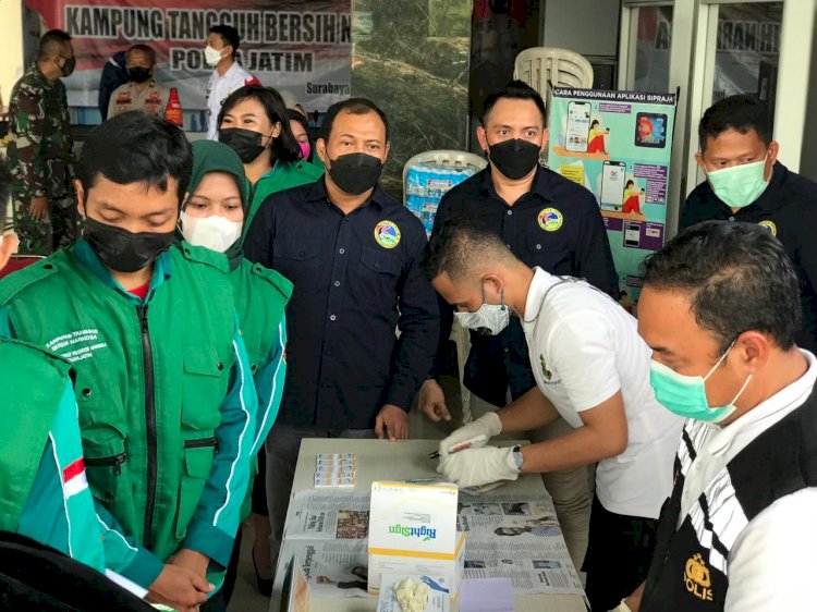 Ada Tes Urine di Kampung Tangguh Bebas Narkoba