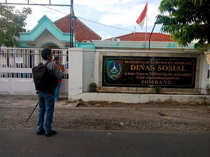 Belasan Pegawai Dinsos Jombang  Kena Covid-19