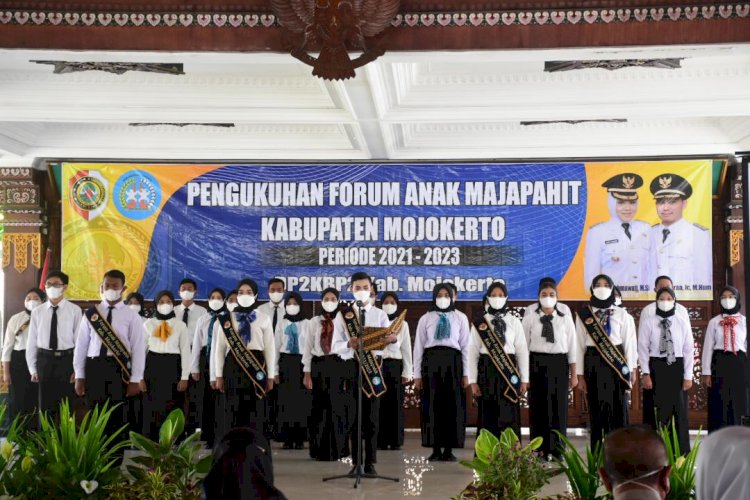 Bupati Kukuhkan Forum Anak Majapahit