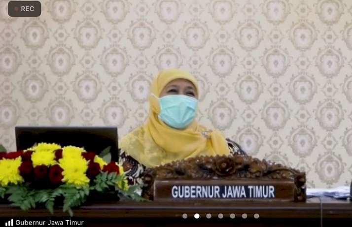  Kasus Harian di Jatim Capai Rekor Tertinggi, Ini Langkah yang Dilakukan Gubernur Khofifah