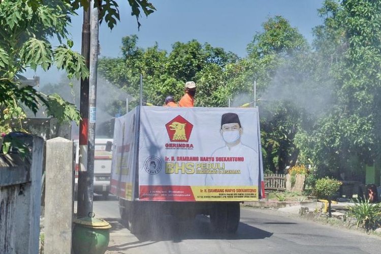 BHS Kembali Baksos Penyemprotan Disinfektan