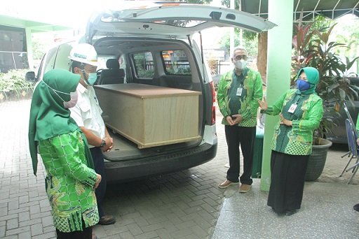 Pemkot Probolinggo Dapat Bantuan 50 Peti Jenazah