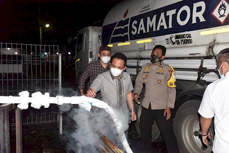 Bupati Pantau Ketersediaan Oksigen di RSUD dr. Haryoto