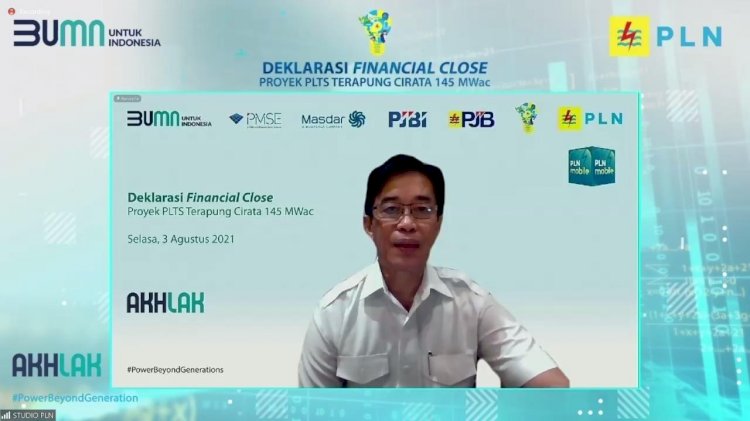 PLTS Terapung Raih Pendanaan Tiga Bank Internasional