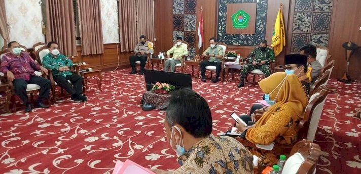  Pemkab Evaluasi Pelaksanaan PPKM, Bansos Pamekasan Akan disebar Merata