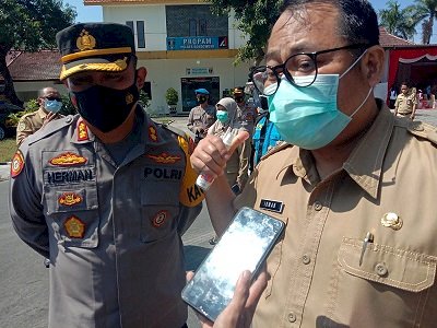 Gelar Vaksinasi Peyandang Disabilitas, Wabup Irwan Apresiasi Polres