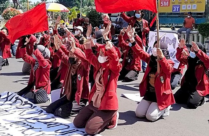 PPKM Terus Diperpanjang, Mahasiswa Muhammadiyah Tuban Melawan, Bawa 6 Tuntutan
