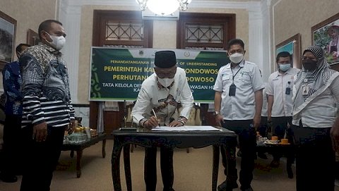 Pemkab Bondowoso dan Perhutani MoU Pengembangan Objek Wisata