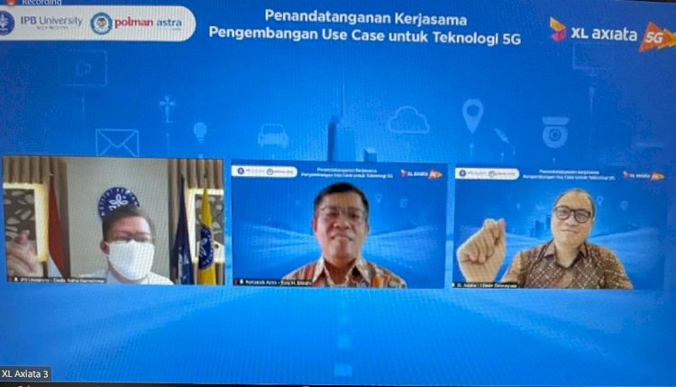 Kembangkan IoT, XL Axiata  Gandeng IPB dan Polman Astra