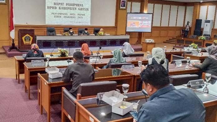 Paripurna PAPBD Gresik 2021, Kekuataan Fiskal Diproyeksikan Rp 3,3 Triliun