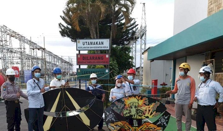 PLN UPT Madiun Sinergi dengan Dinas Perhubungan dan Kepolisian, Amankan Jaringan Listrik