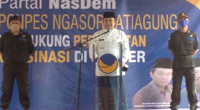 Disuplai 3.000 Vaksin Partai Nasdem, Bupati Hendy:  Terima Kasih, Saya Berharap Ada Penyumbang Lain