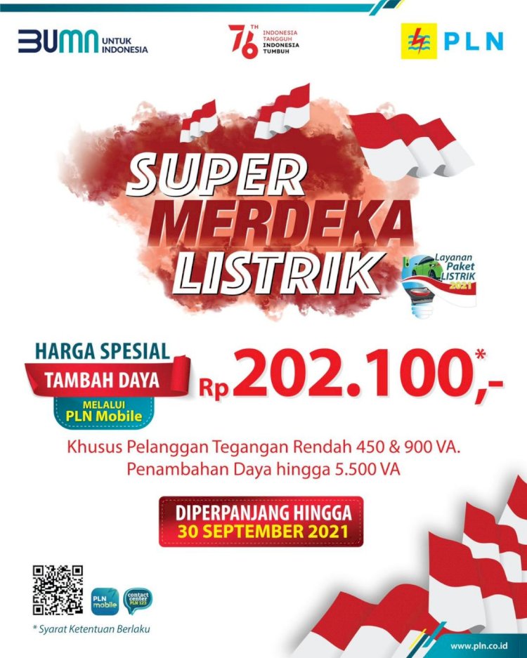 PLN Perpanjang Program Super Merdeka Listrik