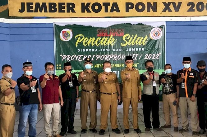 Sambut Kejuaraan Porprov Jatim 2021, Bupati Hendy Siap Tandingkan Pesilat Jember ke Luar Negeri