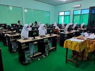 Sebanyak 45 Siswa Man 2 Tuban Ikuti Gladi Bersih, Persiapan AN