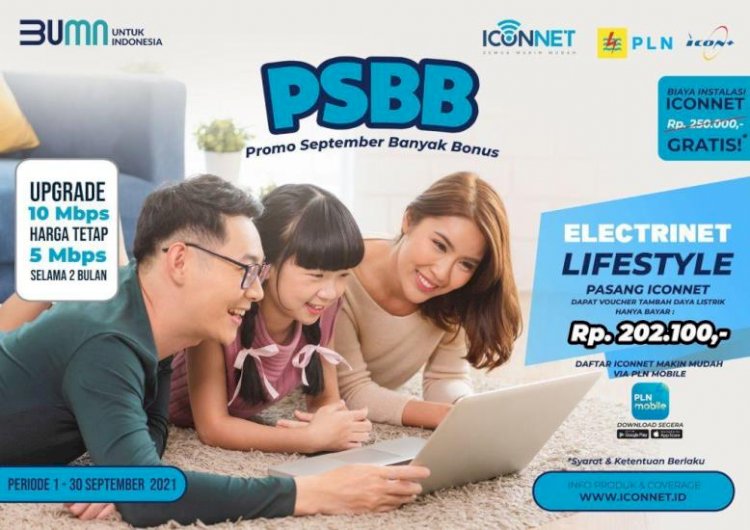 Pasang Iconnet, Nikmati Promo Hanya Rp 202.100