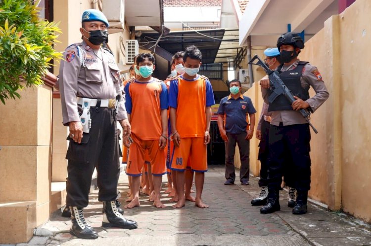 Tumpas Narkoba, Polres Jombang Ringkus 26 Tersangka