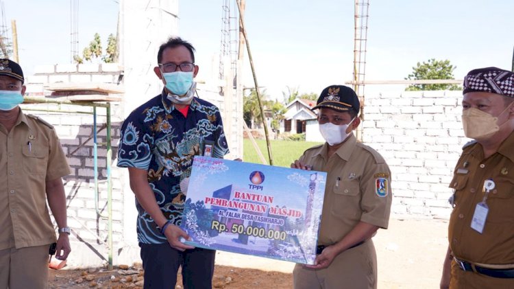 TPPI Bantu Pembangunan Masjid dan TPQ di Sekitar Perusahaan