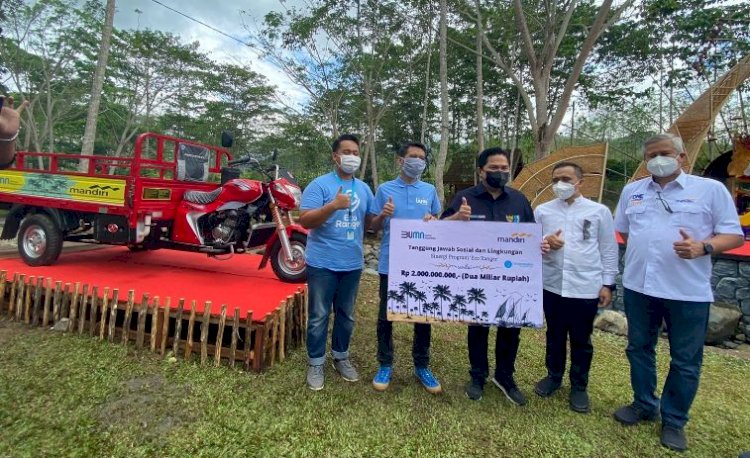 Geliatkan Pariwisata Banyuwangi, Bank Mandiri Salurkan CSR