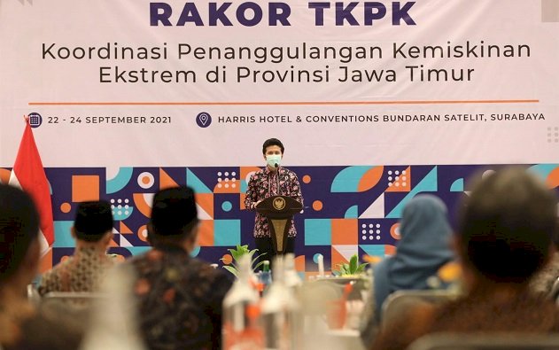 Wagub Jatim Buka Rakor TKPK, Ajak Kepala Daerah Gotong Royong Atasi Kemiskinan