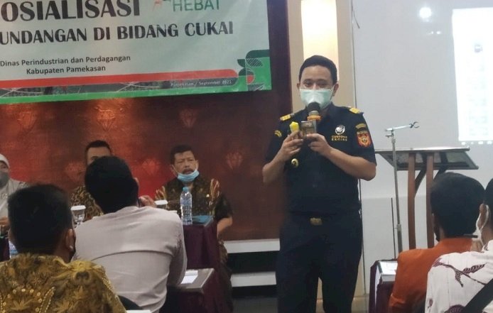 Edukasi Tak Jual Rokok Ilegal di Pamekasan, Disperindag Sasar Pelaku Industri dan Pedagang Pasar