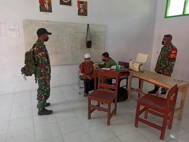 Ponpes Manbaul Ulum Gelar Vaksinasi