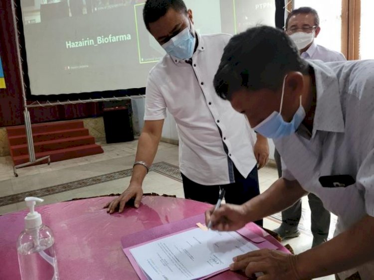 Sinergi PTPN dan Biofarma, Salurkan Modal Petani Tebu